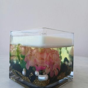 Ortansia Pink Candle