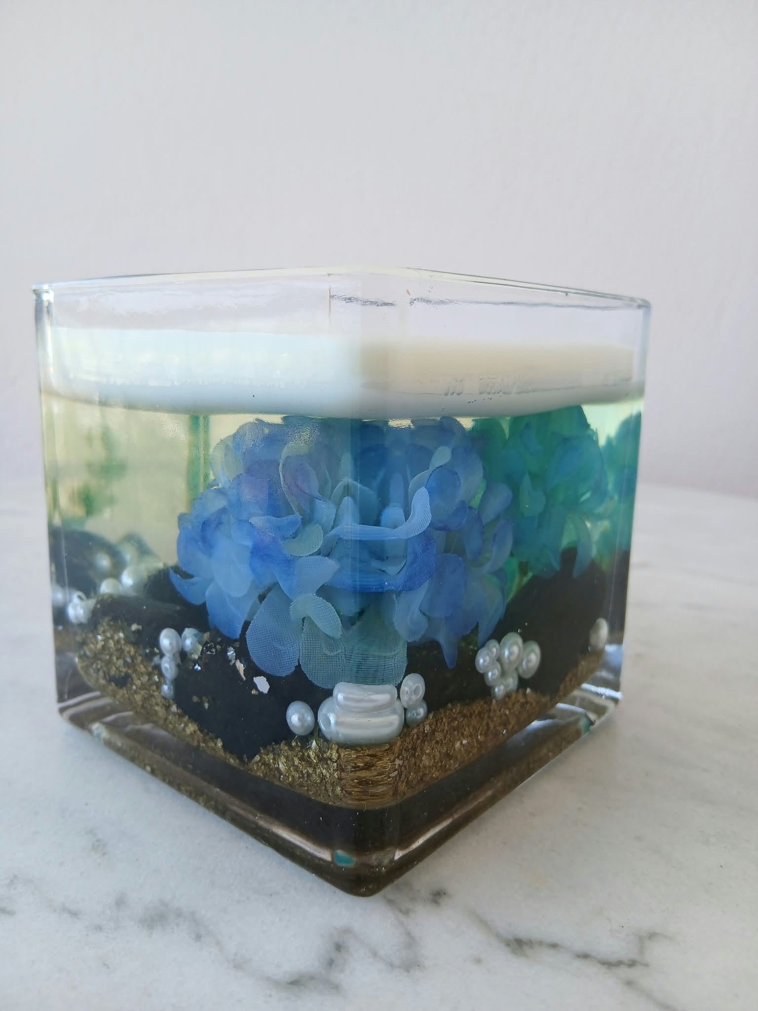 Ortansia Blue Candle - Image 2