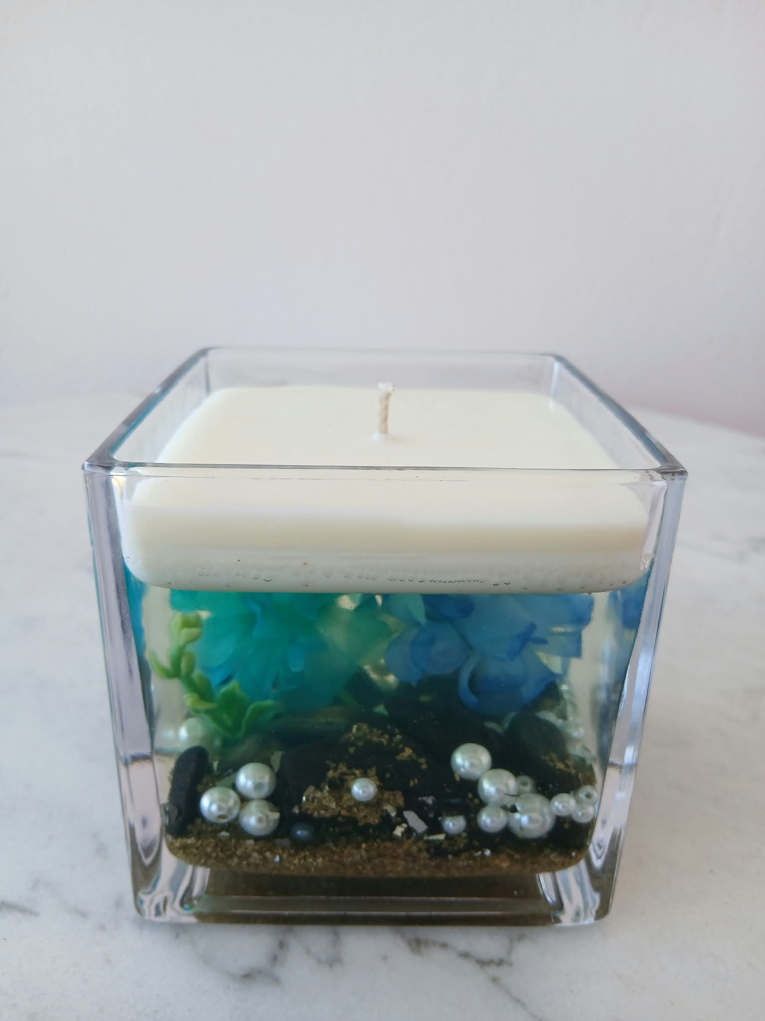Ortansia Blue Candle