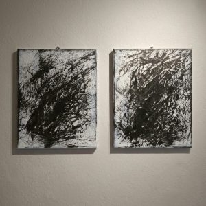 Πίνακας σε καμβά  'Black & White Power'